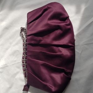Satin/Silk Wristlet Purse